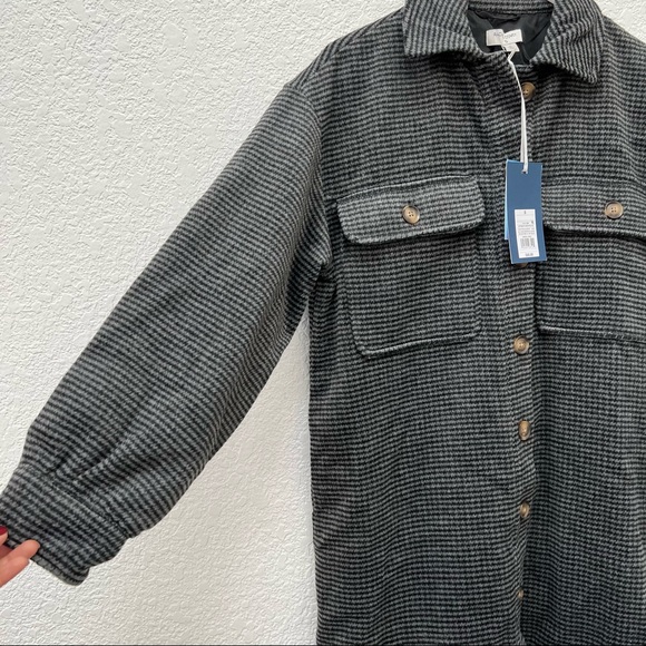 Rachel Comey x Target • Women's Checkered Oversized Shirt Jacket Dark Gray - Picture 11 of 12